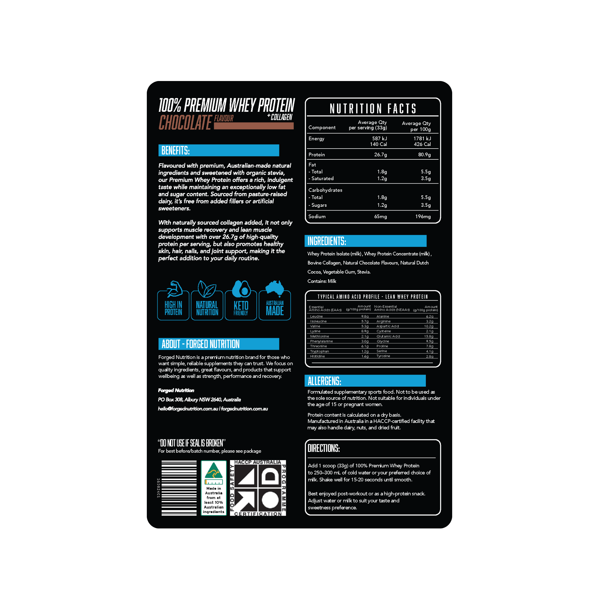 Whey Protein Blend (1kg)