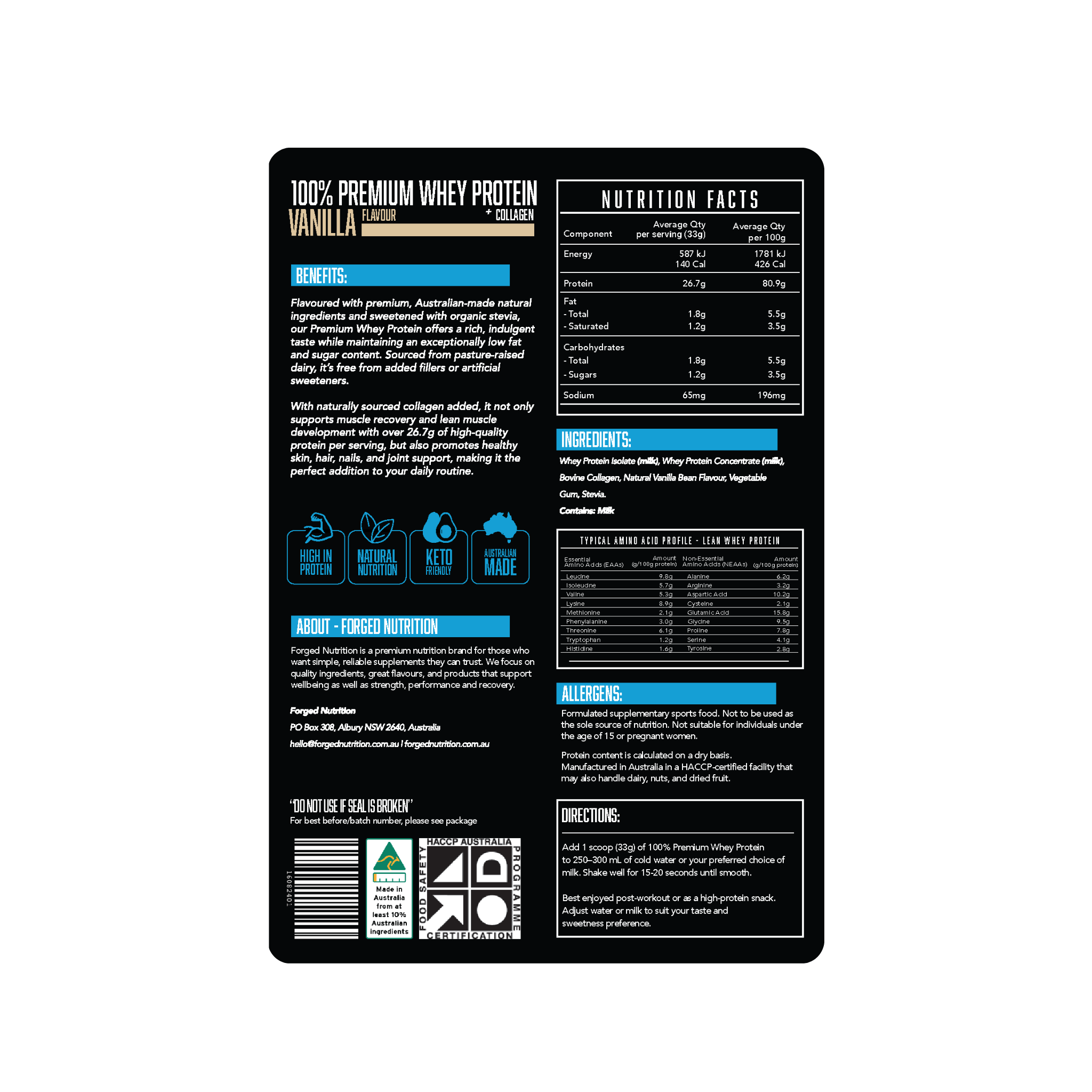 Whey Protein Blend (1kg)