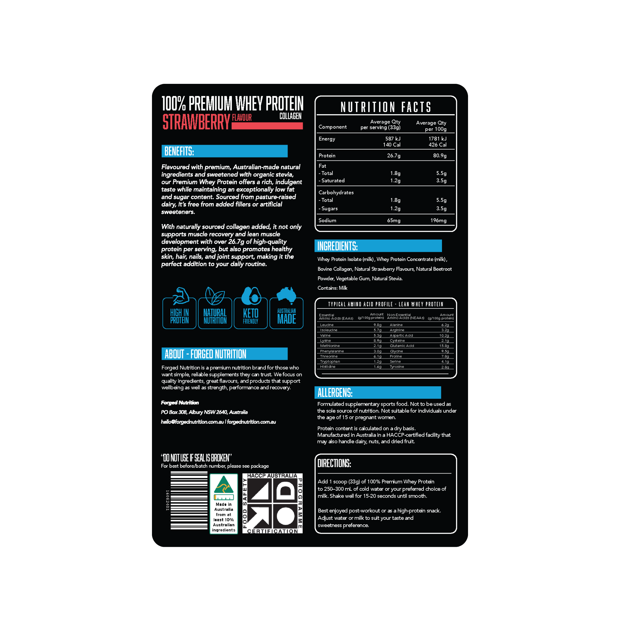 Whey Protein Blend (1kg)