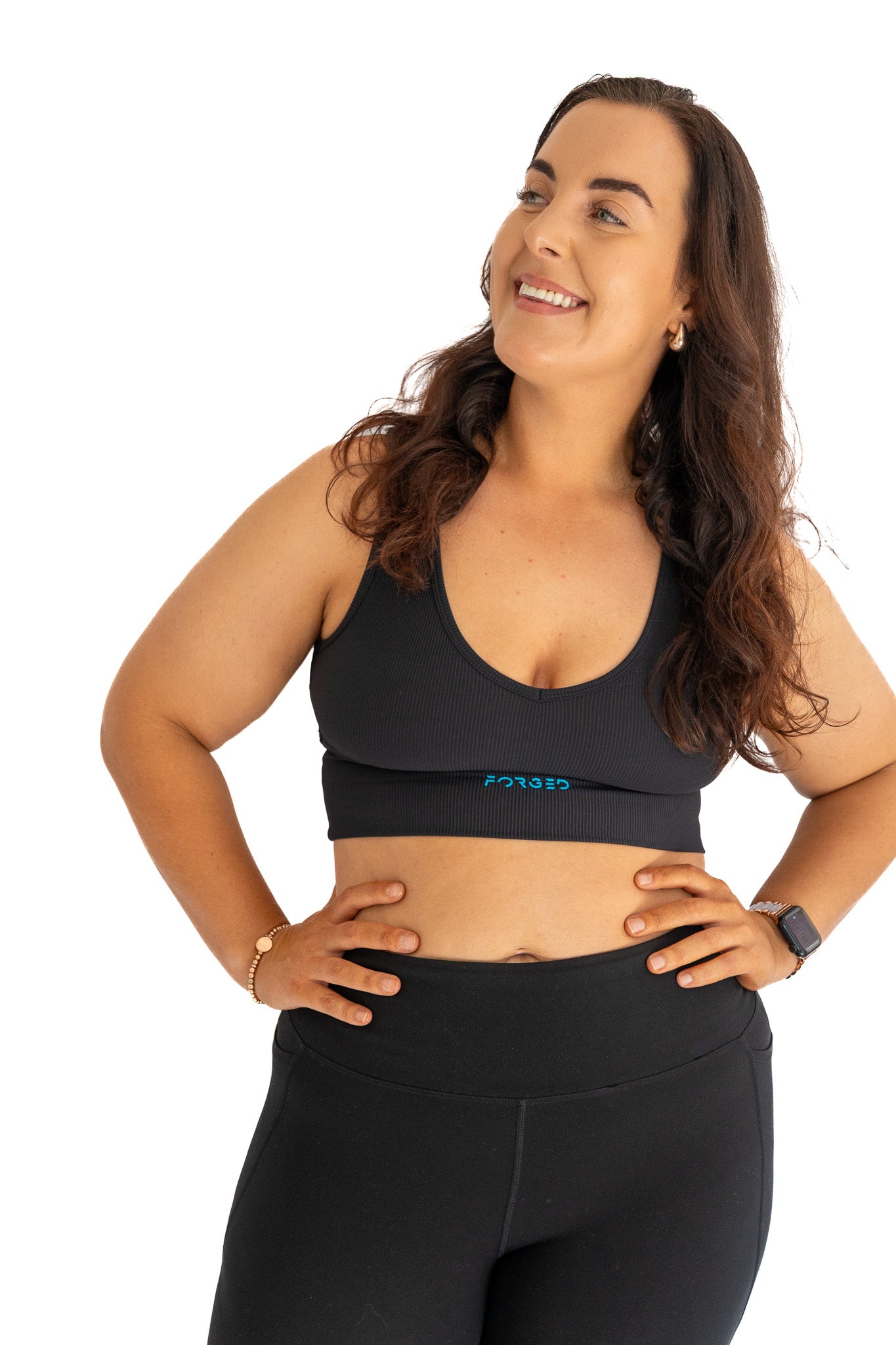 Ribbed Reversible Crop Tank
