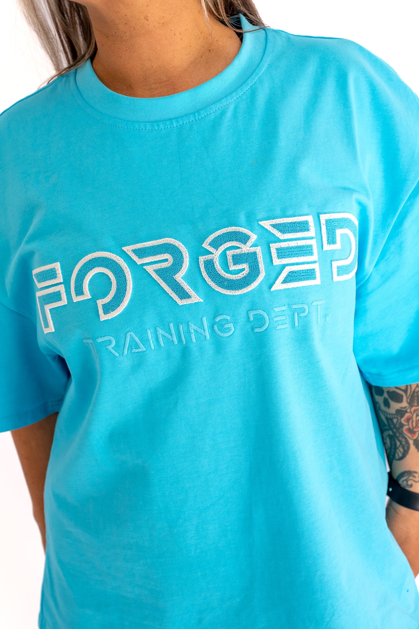 Hero Tee -  Ice Blue