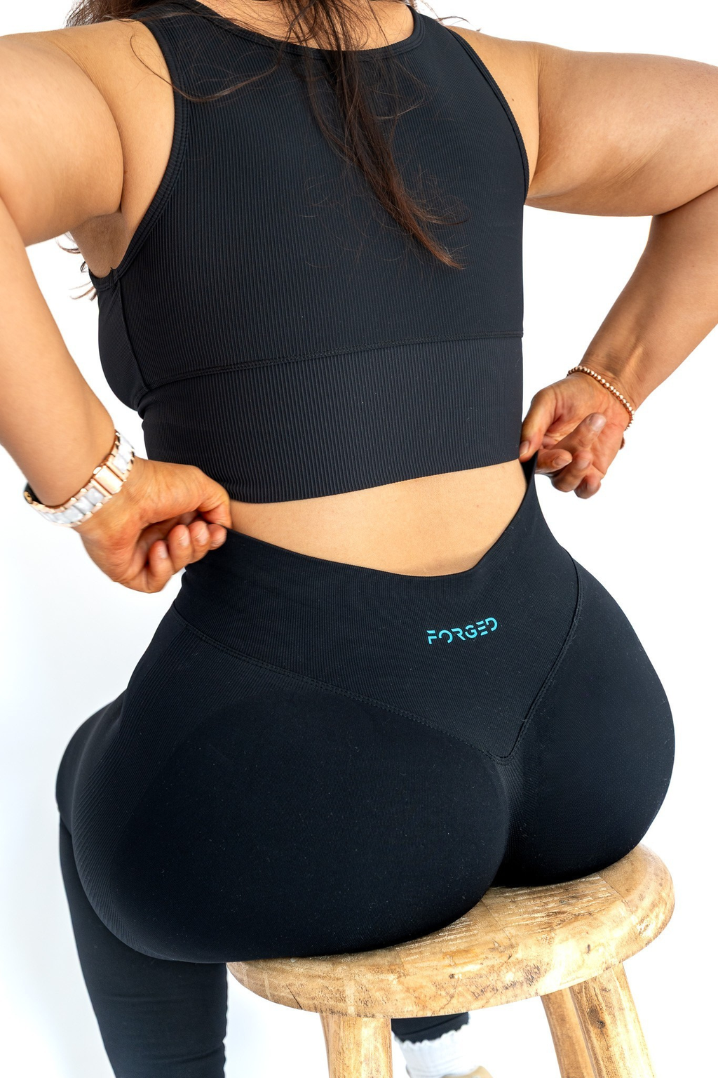 High-Waist Scrunch Leggings