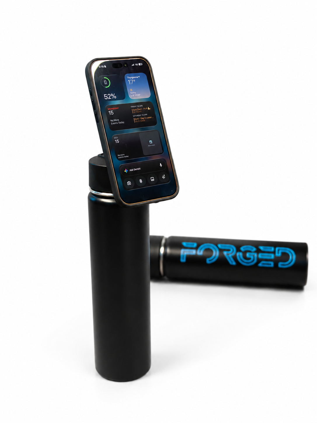 Bottle with Magnetic Phone Mount (750ml)